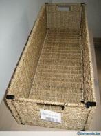 2 natural rieten pampermanden + hoes minerale van Quax, Kinderen en Baby's, Ophalen, Nieuw