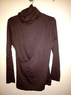 T-shirt lange mouwen, geschikt voor borstvoeding, Ophalen, Bruin, Maat 42/44 (L), Shirt of Top