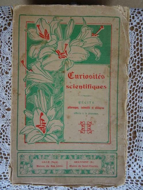 Livre ancien Curiosités scientifiques Albert Lévy vers 1888, Antiquités & Art, Antiquités | Livres & Manuscrits, Enlèvement ou Envoi