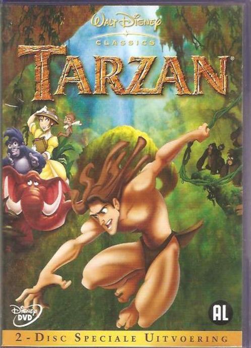 Tarzan -2-disc speciale uitvoering (Walt Disney), Cd's en Dvd's, Dvd's | Tekenfilms en Animatie, Amerikaans, Tekenfilm, Alle leeftijden