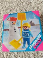 Playmobil Kind met sneeuwman 4680, Comme neuf, Ensemble complet, Enlèvement
