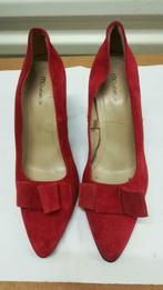 358A* MO URBAN superbes shoes rouges suède (37), Escarpins, Porté, Rouge, Envoi