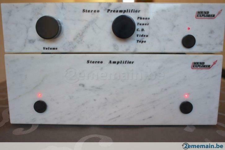 High-end voorversterker Sound Explorer SEP1 ..., Audio, Tv en Foto, Versterkers en Ontvangers, Gebruikt, Stereo, Overige merken