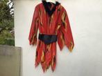 Robe de carnaval imitant les flammes - neuve -, Fille, Neuf