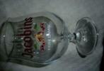 #F bier glas JACOBINS Brouwerij Omer Vander Ghinste Bellegem, Verzamelen, Ophalen of Verzenden, Gebruikt, Bierglas