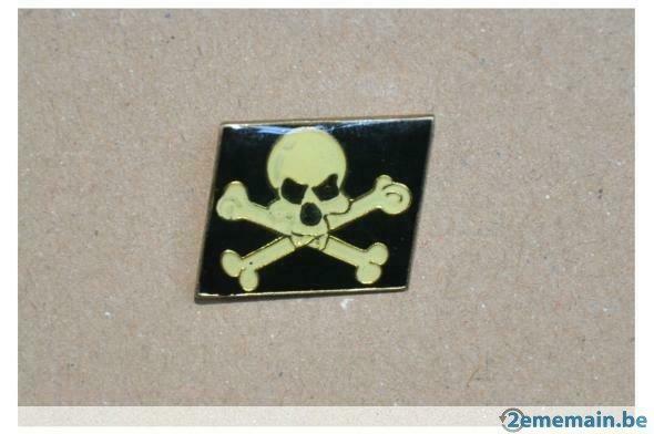 pin's tête de mort biker n°3, Enlèvement ou Envoi, Utilisé, Insigne ou Pin's
