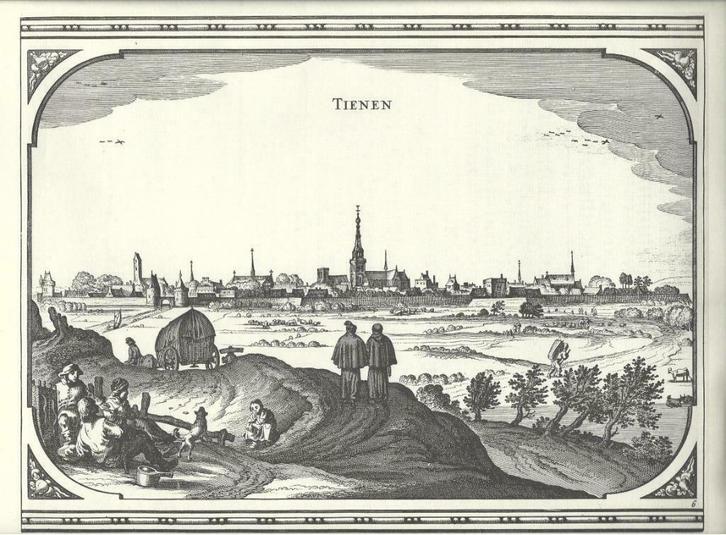 1660 - 1979 - Tienen - Nicolaas Visscher, Antiek en Kunst, Kunst | Etsen en Gravures, Ophalen of Verzenden