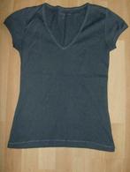 t-shirt blauw merk massimo dutti - maat s, Taille 36 (S), Bleu, Porté, Enlèvement ou Envoi
