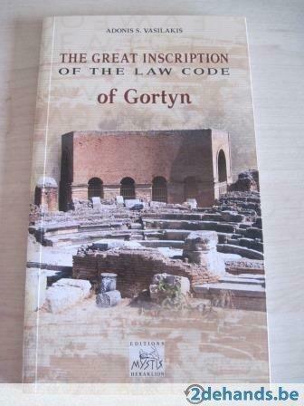 The Great Inscription of the Law Code of Gortyn, Boeken, Geschiedenis | Nationaal, Nieuw, Ophalen of Verzenden