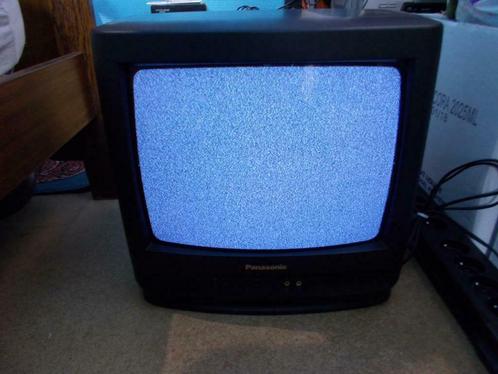 TV télévision Panasonic colour tv tc-14s3rc  cathodique, Audio, Tv en Foto, Vintage Televisies, Gebruikt, Minder dan 40 cm, Panasonic