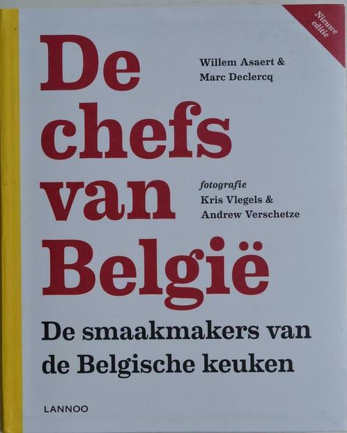 De chefs van België - nieuwe editie, Boeken, Kookboeken, Zo goed als nieuw, Voorgerechten en Soepen, Hoofdgerechten, Taart, Gebak en Desserts