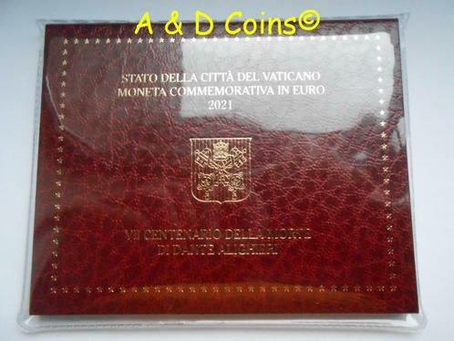 BU Vaticaan 2 euro 2021, Postzegels en Munten, Munten | Europa | Euromunten, 2 euro, Vaticaanstad, Ophalen of Verzenden