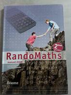 Randomaths 2ème secondaire Postal Erasme, Secondaire, Mathématiques A, Enlèvement ou Envoi, Neuf