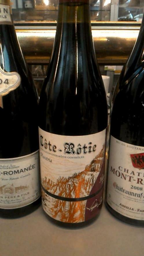 bouteille de vin cote rotie maestria ref12106206, Collections, Vins, Utilisé, Vin rouge, France, Pleine, Enlèvement ou Envoi