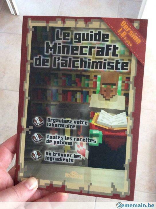 Le guide Minecraft de l'alchimiste - état neuf !, Boeken, Informatica en Computer, Ophalen of Verzenden