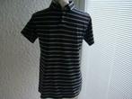 T-shirt rayures noir/ gris. Marque: "In Extenso"Taille S, Kleding | Heren, Gedragen, Ophalen of Verzenden, Zwart