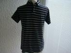 T-shirt rayures noir/ gris. Marque: "In Extenso"Taille S, Kleding | Heren, Ophalen of Verzenden, Gedragen, Zwart