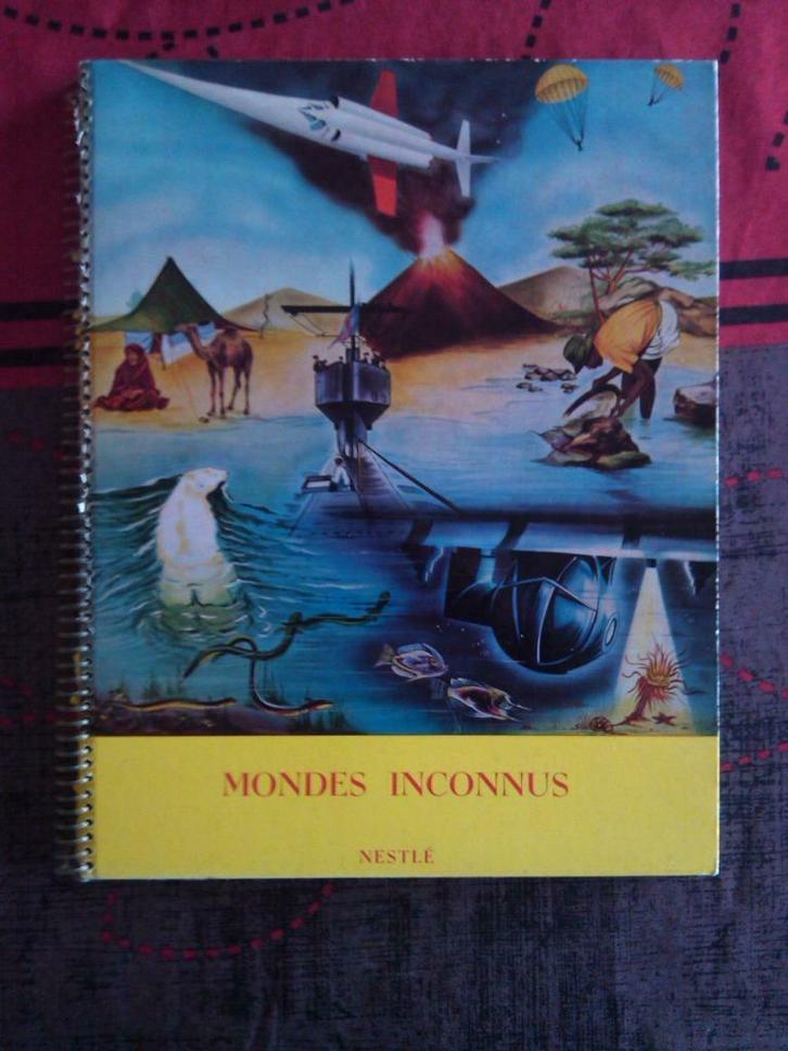 Chromos Nestlé : Mondes Inconnus, Boeken, Prentenboeken en Plaatjesalbums, Prentenboek, Ophalen of Verzenden