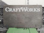 Houten schrijfbord CraftWorks Duvel Moortgat Breendonk, Verzamelen, Ophalen of Verzenden, Gebruikt, Reclamebord
