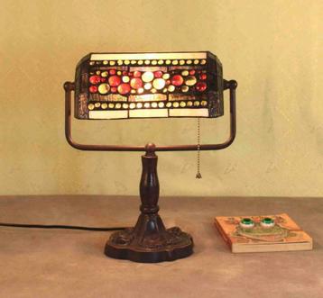 tiffany lamp - bureaulamp beschikbaar voor biedingen