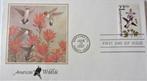 FDC- U.S.A.- AMERICAN WILDLIFE- HUMMINGBIRD, Animal et Nature, Affranchi, Enlèvement ou Envoi