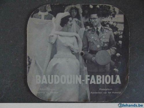 Baudouin Fabiola Platenalbum, Livres, Histoire nationale, Utilisé, Enlèvement ou Envoi