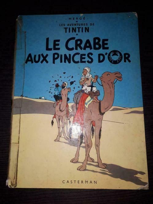 Tintin le Crabe aux pinces d'or, Livres, BD, Utilisé, Une BD, Enlèvement ou Envoi