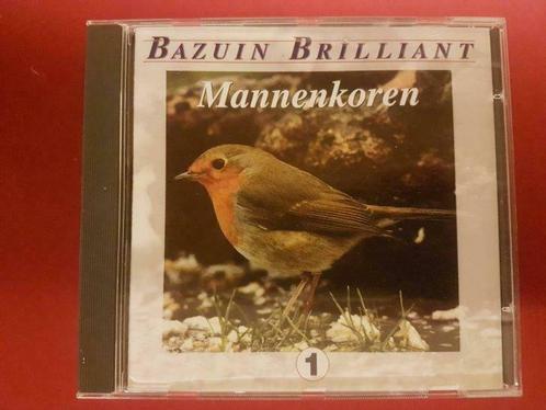 CD bazuin brilliant mannenkoren 1, Cd's en Dvd's, Cd's | Religie en Gospel, Ophalen of Verzenden