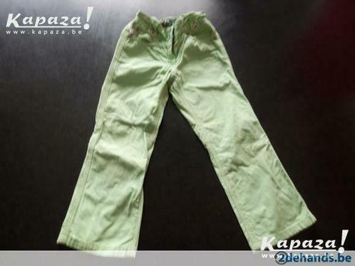Riverwoods : licht groene broek maat 4 jaar, Kinderen en Baby's, Kinderkleding | Maat 104, Gebruikt, Meisje, Broek, Ophalen of Verzenden