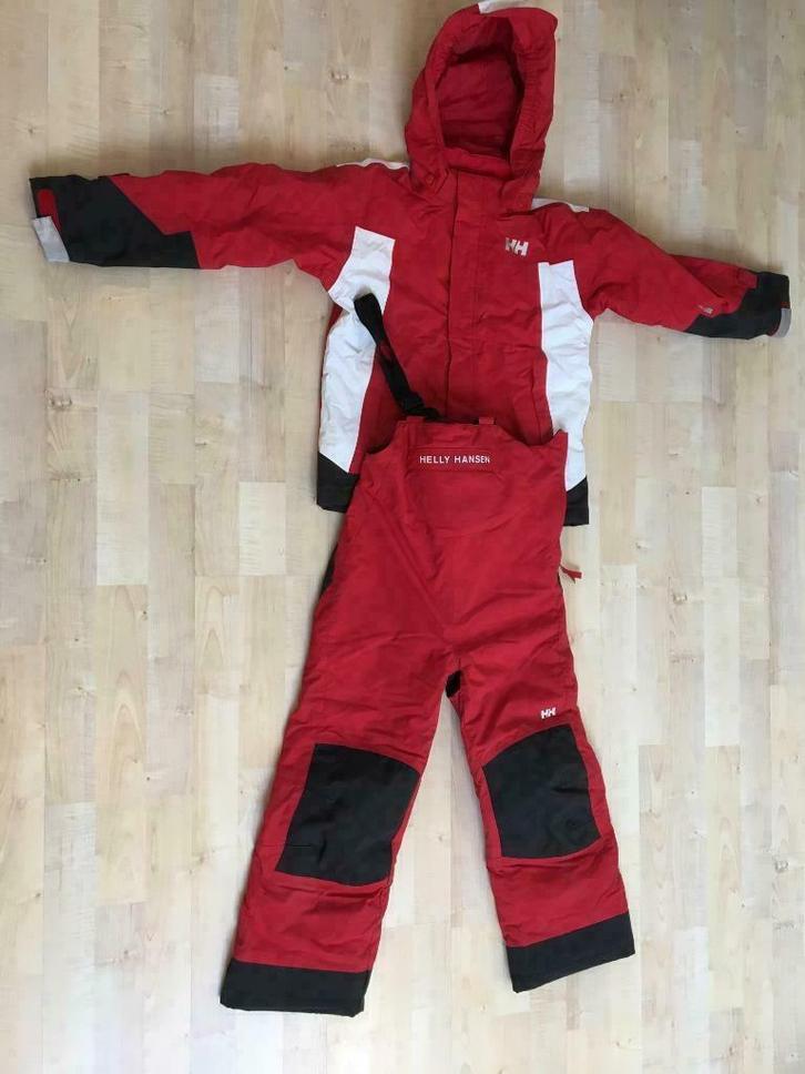 SKI-set "HELLY HANSEN" Rood maat: 128/134, Sport en Fitness, Skiën en Langlaufen, Zo goed als nieuw, Kleding, Ski, Overige merken