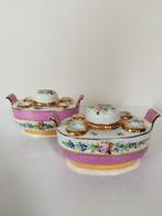 Antiek porseleinen inktstel, Antiek en Kunst, Ophalen of Verzenden