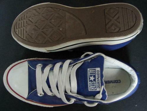 Basket converse bleue, Sports & Fitness, Basket, Utilisé, Chaussures, Enlèvement ou Envoi