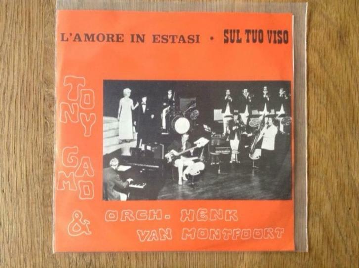 single tony gamo en orkest henk van montfoort, Cd's en Dvd's, Vinyl Singles, Single, Overige genres, 7 inch, Ophalen of Verzenden