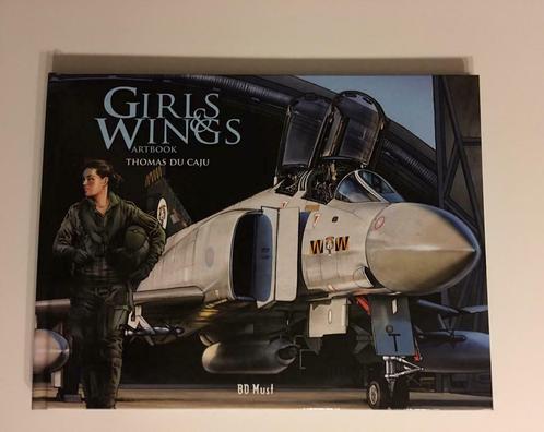 Girls & wings artbook thomas du caju hardcover L348, Livres, BD, Neuf, Une BD, Enlèvement ou Envoi