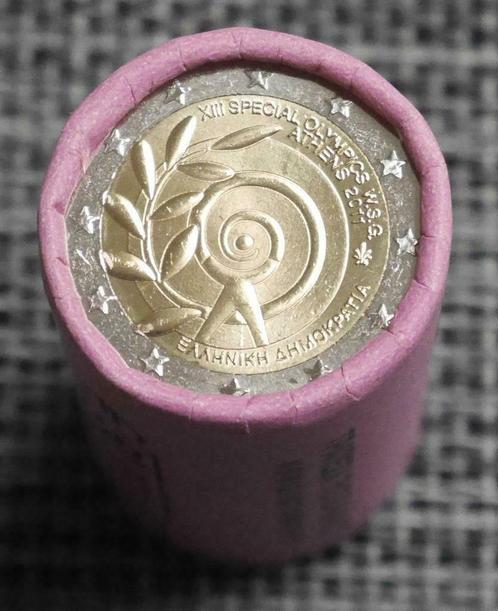 Rouleau 25 x 2 euros Jeux Olympiques Spéciaux Grèce 2011 UNC, Timbres & Monnaies, Monnaies | Europe | Monnaies euro, Série, 2 euros