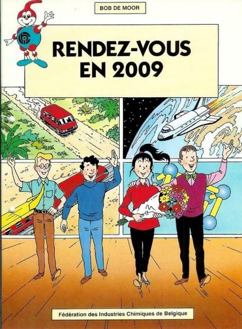 Bob De Moor - Rendez-vous en 2009 - FR versie - 1988, Boeken, Stripverhalen, Zo goed als nieuw, Ophalen of Verzenden