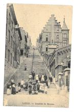 Liège escalier de Beuren, Verzamelen, Postkaarten | België, Ophalen of Verzenden, Gelopen, Luik