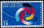 Luxemburg 1997 : Saar-Lorraine-Luxembourg Europese top, Postzegels en Munten, Luxemburg, Verzenden, Postfris