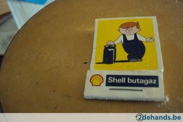 Shell butagaz, Utilisé, Boîtes ou marques d'allumettes