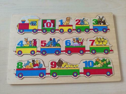 Puzzle train bois, Enfants & Bébés, Jouets | Puzzles pour enfants, Comme neuf, Enlèvement