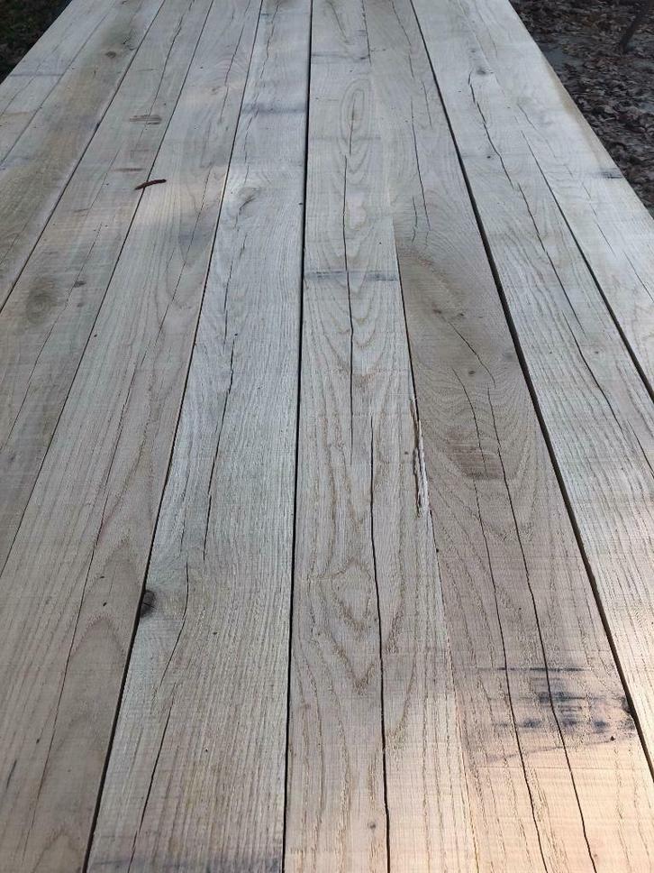poutres balken traverse voliges chevrons chene raboté Eik, Doe-het-zelf en Bouw, Hout en Planken, Nieuw, Plank, Eiken, Ophalen