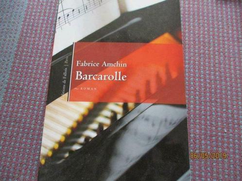 livre "barcarolle". fabrice amchin., Livres, Romans, Neuf, Enlèvement ou Envoi