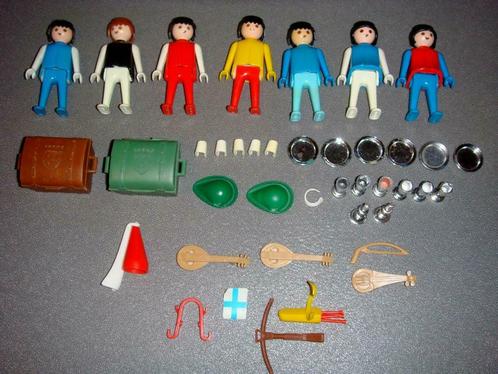 Playmobil: 7 Personnages + accessoires du Moyen-Age, vintage, Kinderen en Baby's, Speelgoed | Playmobil, Gebruikt, Los Playmobil