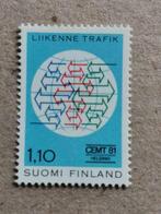 Finlande 1981 - Yv 847 - Ministres européens des transports, Finlande, Envoi, Non oblitéré