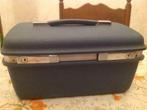 Beauty-case, Handtassen en Accessoires, Beautycases, Ophalen, Gebruikt, Blauw, Met slot