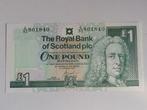 Schotland 1 pond 2001 UNC, Postzegels en Munten, Los biljet, Overige landen