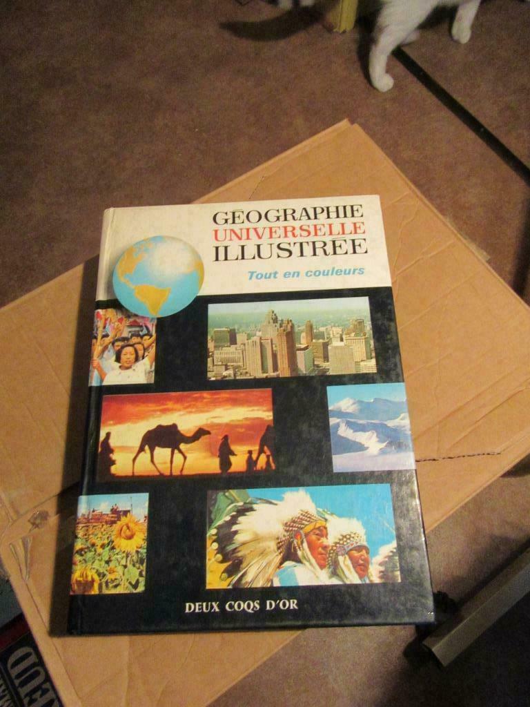 géographie universelle illustrée tout en couleurs, Ophalen, Gelezen