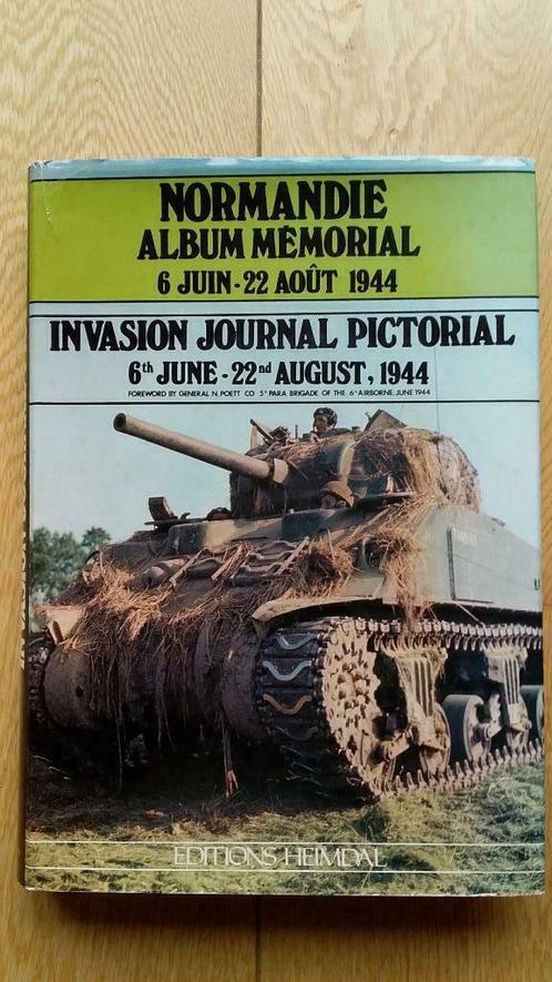 Album mémorial Normandie - Heimdal - Journal pictorial, Livres, Guerre & Militaire, Utilisé, Général, Deuxième Guerre mondiale