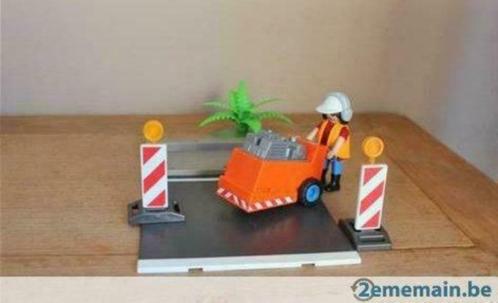 Playmobil 4044 Découpeuse à asphalte, Kinderen en Baby's, Speelgoed | Playmobil, Zo goed als nieuw, Complete set, Ophalen