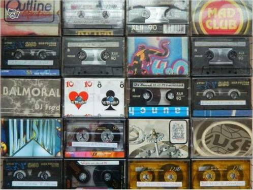 Recherche k7 audio de discothèques, Cd's en Dvd's, Cassettebandjes, Origineel, Overige genres, Ophalen of Verzenden